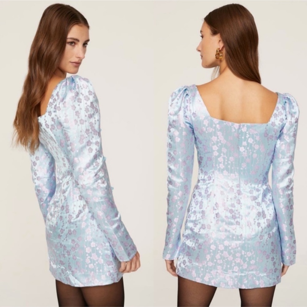 Sau Lee Jen Chinese Jacquard Dress - Picture 2 of 9